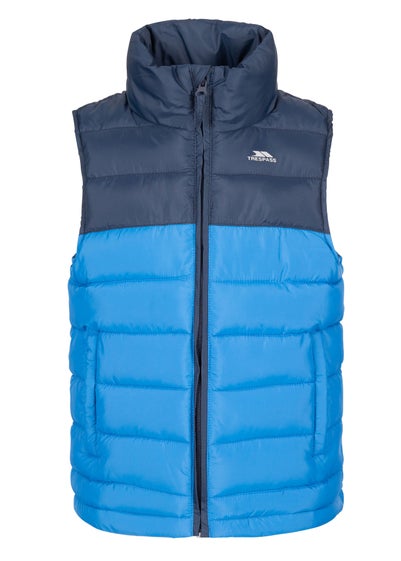 Kids Trespass Navy Oskar Gillet (2-12yrs)