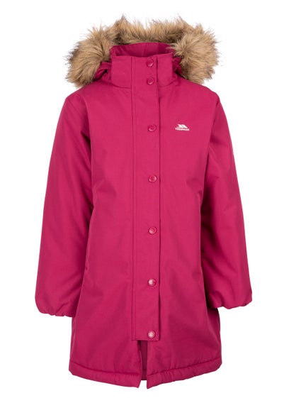 Kids Trespass Astound Padded Faux Fur Collar Coat (2-12yrs)