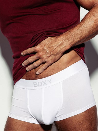 'The Boom' Underwear Boxer White