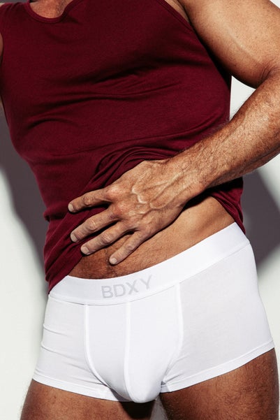 'The Boom' Underwear Boxer White