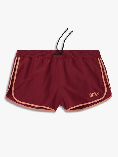 'The Cameo' Shorts Burgundy