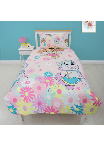 Paw Patrol Flowers Rotary Duvet Set