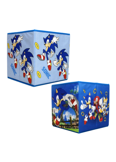 Sonic Hoop 2 Pack Storage Box (30cm x 30cm) - One Size