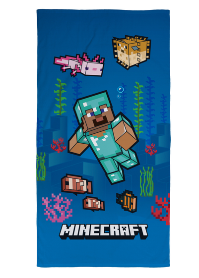 Minecraft Ocean Towel