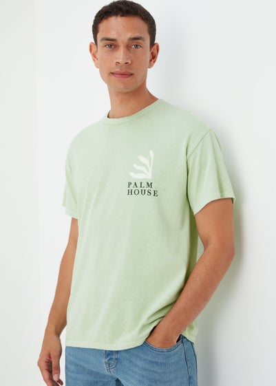 Green Palm House T-Shirt - Small