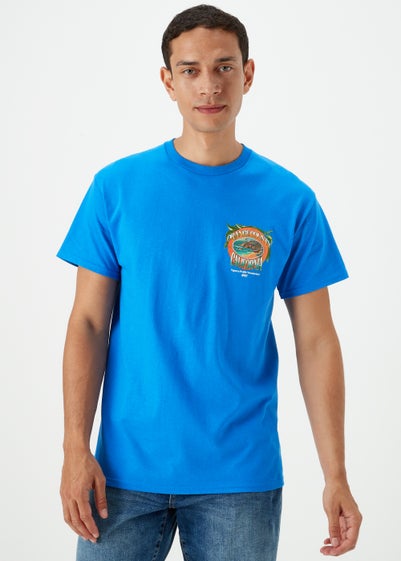 Cobalt Blue Orange County T-Shirt - Small