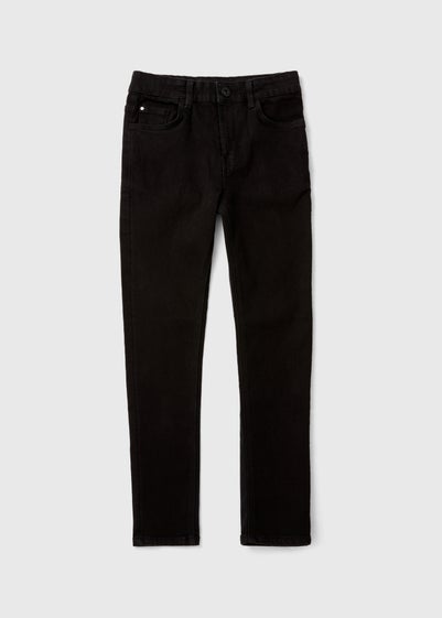 Boys Black Core Skinny Jeans (7-16yrs)