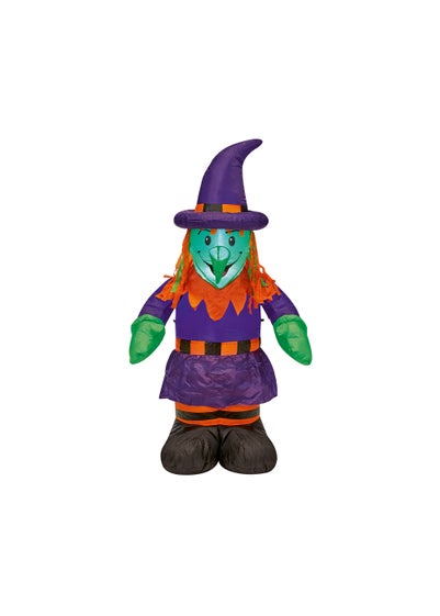 Premier Decorations Lit Inflatable Standing Witch (120cm)