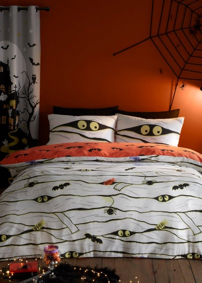 Bedlam Halloween Mummy Duvet Cover Set