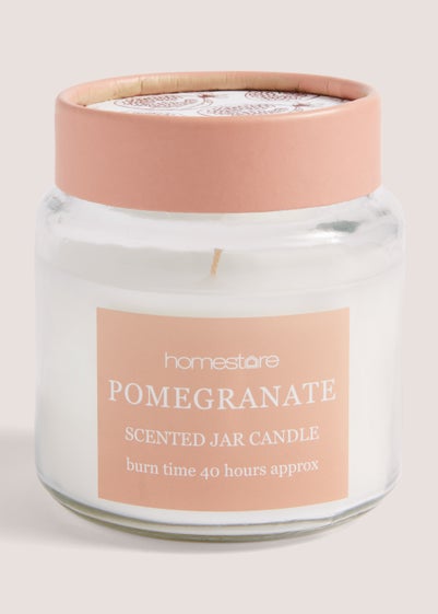 Pomegranate Scented Jar Candle (340g)