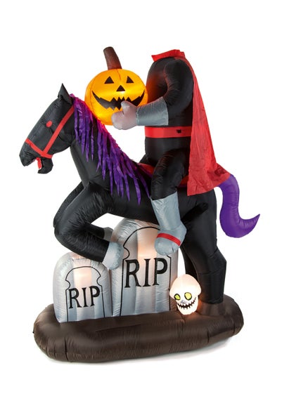 Premier Decorations 2m Lit Inflatable Headless Horseman