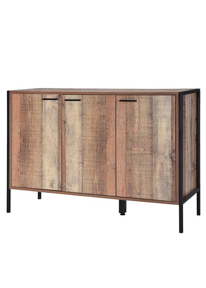 LPD Furniture Hoxton Sideboard 3 Door (800x400x1166mm) - One Size