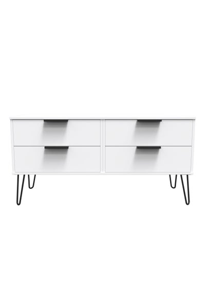 Swift Milano 4 Drawer End of Bed Chest (50.5cm x 41.5cm x 112cm) - One Size