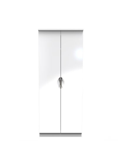 Swift Bordeaux 2 Door Wardrobe (182.5cm x 53cm x 74cm) - One Size