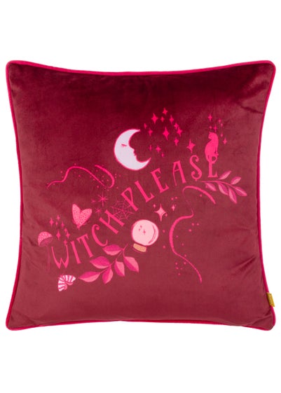 furn. Witch Please Filled Cushion (43cm x 43cm x 8cm)