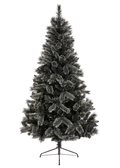 Premier Decorations Black Tipped Fir Tree 6ft