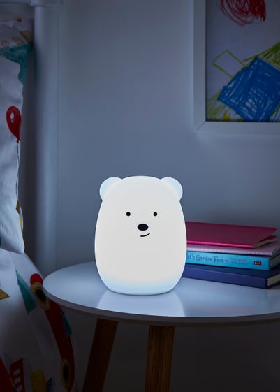 Glow Bear Colour Changing Night Light (15cm x 10cm)