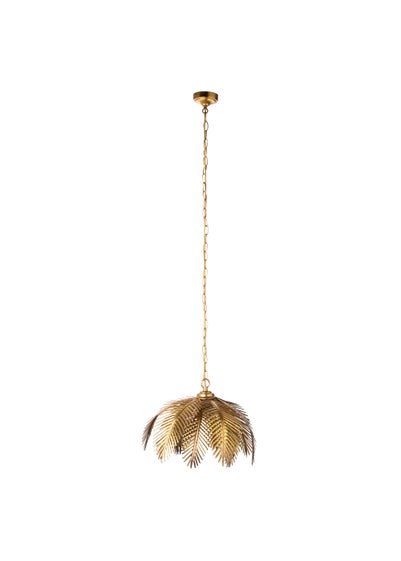 BHS Brookby Palm Ceiling Pendant Light - One Size