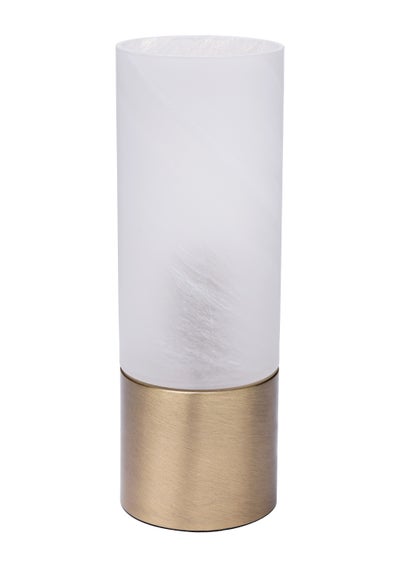 BHS Tilly Cylinder Touch Lamp (29.5cm x 10cm x 10cm)