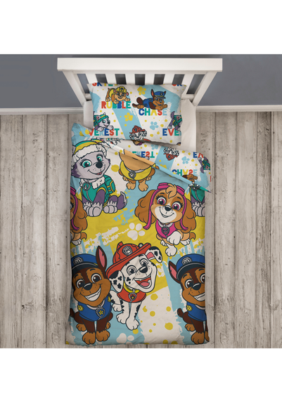 Paw Patrol Splodge Junior Panel Duvet Set