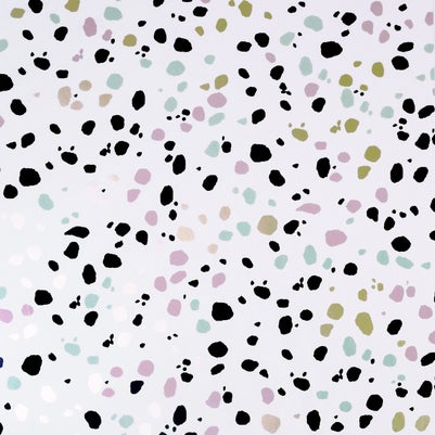 Arthouse Dalmatian Print Pastel Wallpaper (10.05m x 53cm)