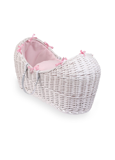 Clair de Lune Pink Waffle White Wicker Noah Pod ®