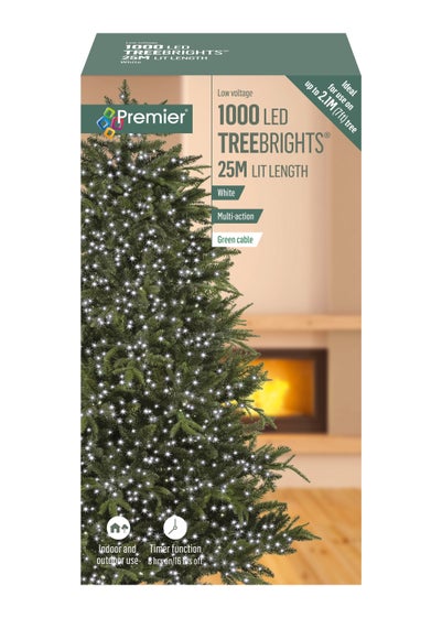 Premier Decorations 1000 White LED Treebrights