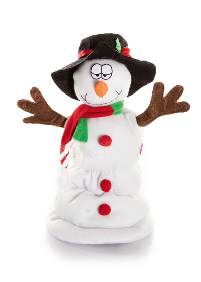 Premier Decorations Animated Singing Snowman 35cm