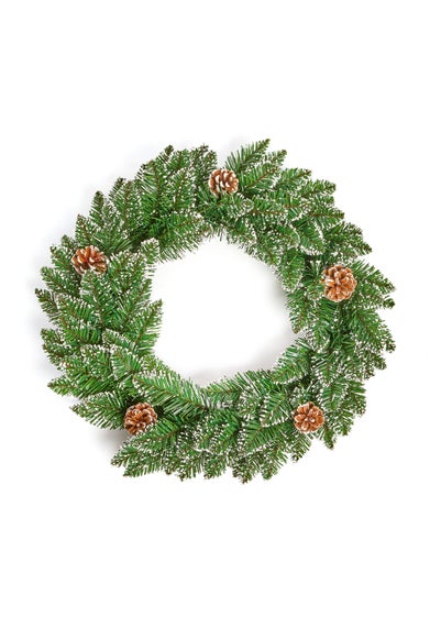 Premier Decorations 50cm Rocky Mountain Wreath