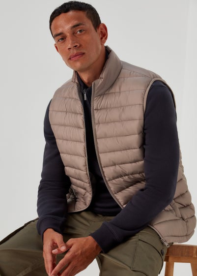 Stone Puffer Gilet - Extra small