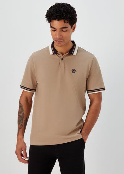 Stone Tipped Polo Shirt - Small