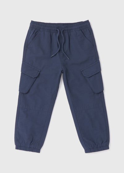 Boys Navy Ripstop Cargo Pants (1-7yrs) - 1 to 1 half years
