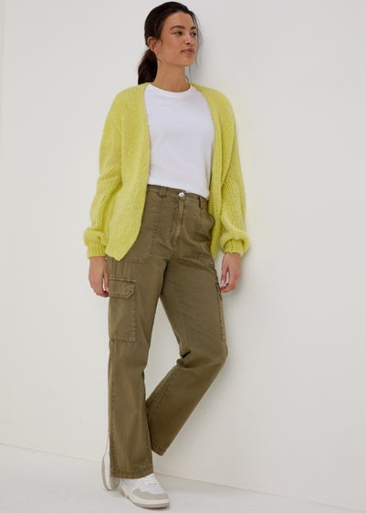 Khaki Cargo Trousers