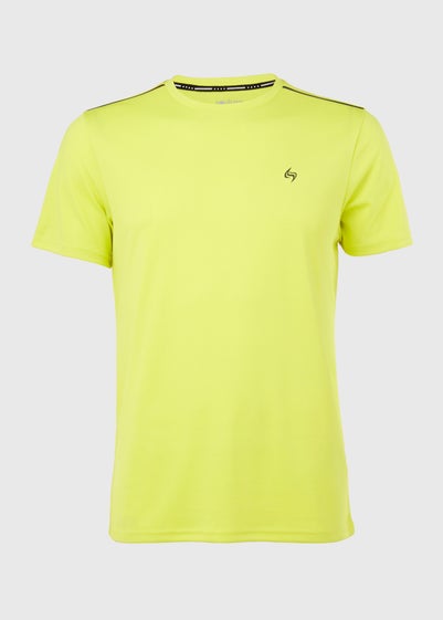 Souluxe Lime Sports T-Shirt - Small