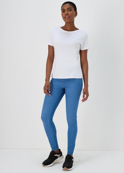 Blue Rosie Jeggings