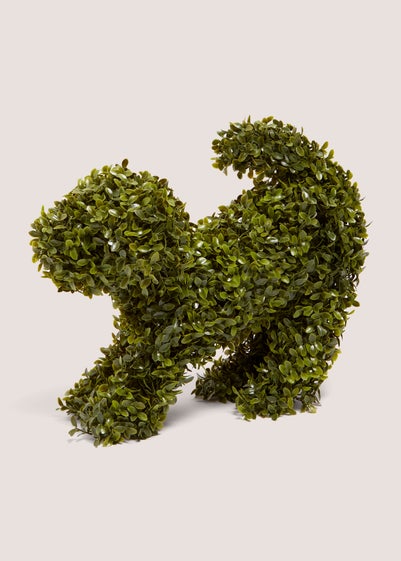 Stretching Dog Topiary (43cm x 25cm x 31cm)