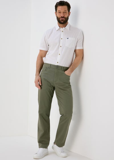 Lincoln Khaki 5 Pocket Trousers