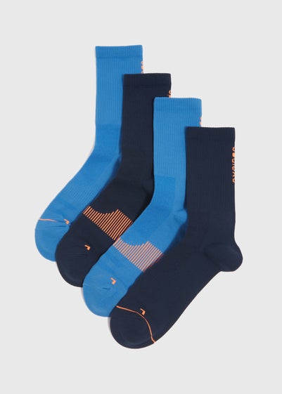 Souluxe Blue Sports Socks