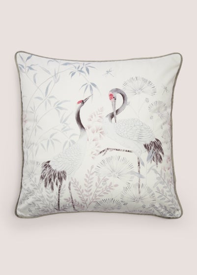 Chinoiserie Bird Cushion (43cm x 43cm)