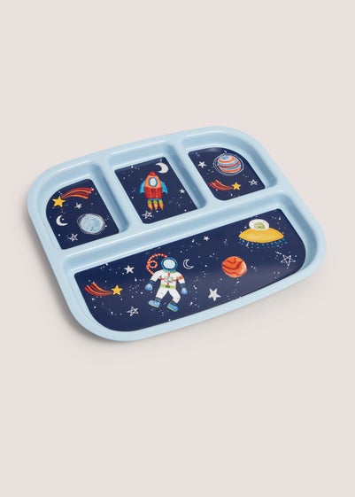 Kids Space Divide Plate (28cm x 23cm)