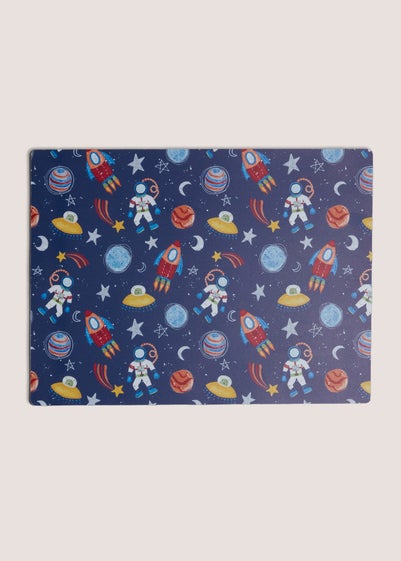 Blue Space Padded Placemat (40cm x 30cm)