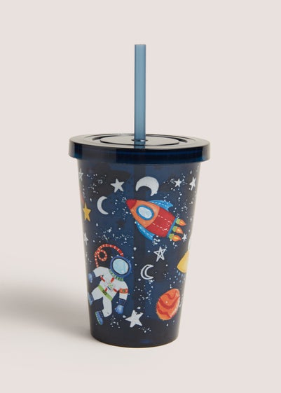 Kids Blue Space Tumbler (9cm x 12.5cm)