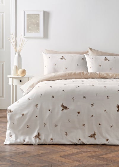 Grey Bird Duvet Covers