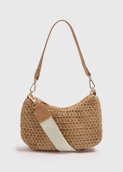 Natural Straw Camera Bag