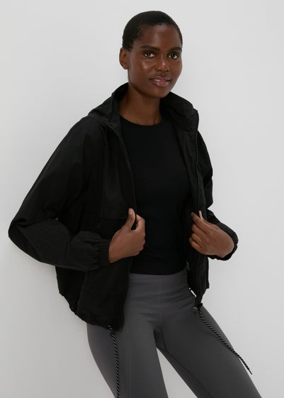 Souluxe Black Rain Jacket