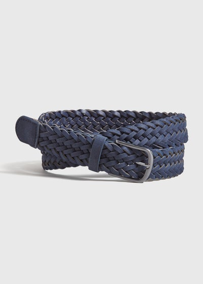 Blue Plait Belt