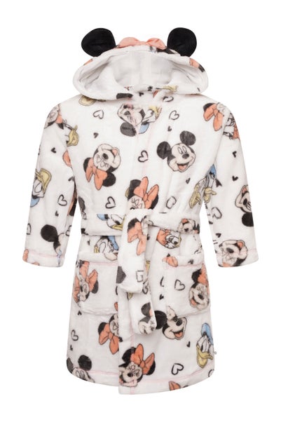 Brand Threads Kids' Minnie Mouse Dressing Gown