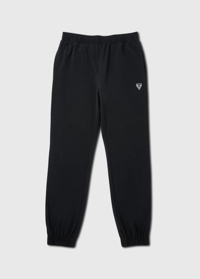 Boys Black Sports Joggers (7-13yrs)