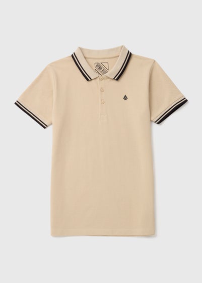 Boys Stone Polo Shirt (7-13yrs)