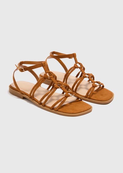 Tan Gladiator Sandals